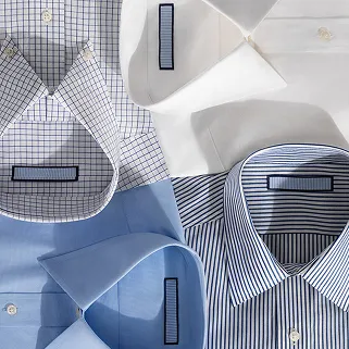 В тренде: сорочка с воротником button down и необычным принтом